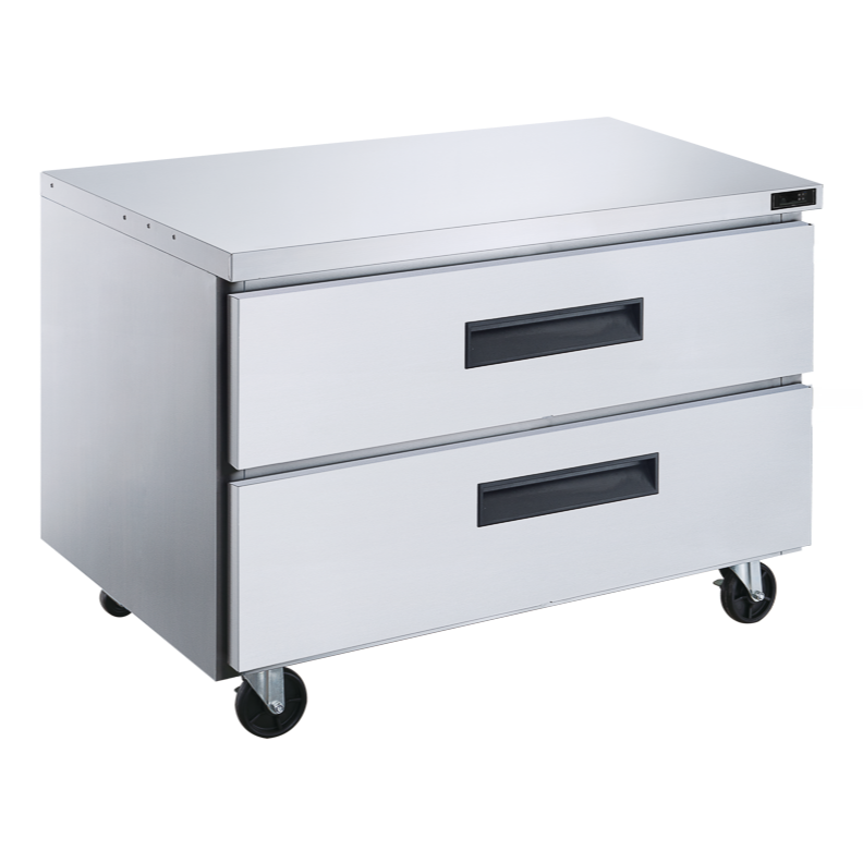 Dukers DUC36R-D2 two drawer undercounter refrigerator in stainless steel