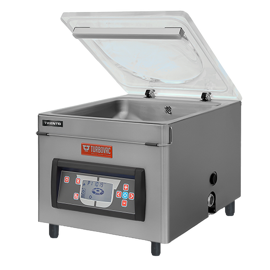 Omcan TS40-L21-GF Turbovac TS40 tabletop vacuum packaging machine with gas flush