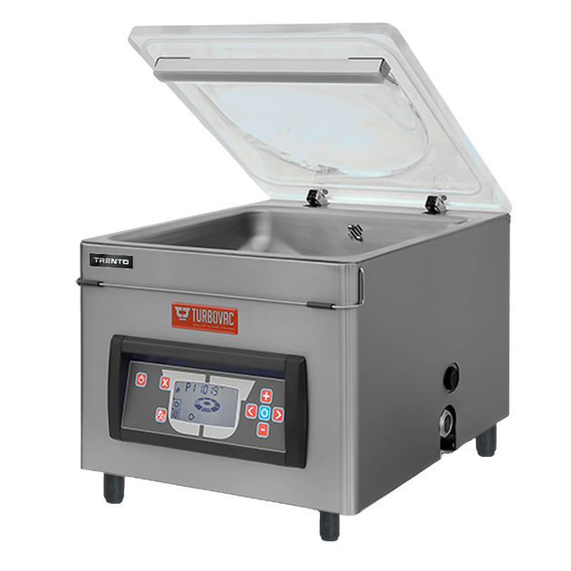 Omcan TS40-L21-GF Turbovac TS40 tabletop vacuum packaging machine with gas flush