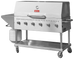 Omcan CE-CN-0048-S LP 48 inch propane outdoor BBQ grill