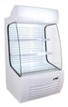 Omcan RS-CN-0360 open display case interior shelves