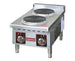 Omcan CE-CN-EHP15 208 countertop electric hot plate with two burners