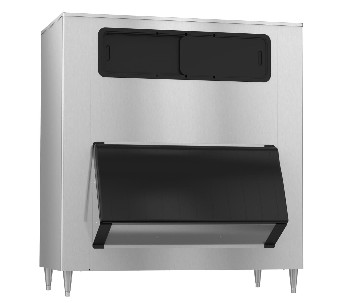 Hoshizaki B-1650SS 60 inch stainless steel ice storage bin with 1605 lb capacity