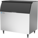 Ice-O-Matic B110 48 inch ice storage bin, 854 lb capacity, right angle view