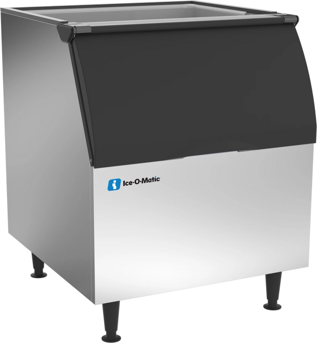 Ice-O-Matic B40 30 inch ice storage bin, 344 lb capacity, left angle view