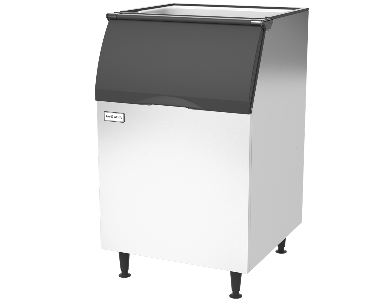 Ice-O-Matic B55 30 inch ice storage bin, 510 lb capacity, right angle view