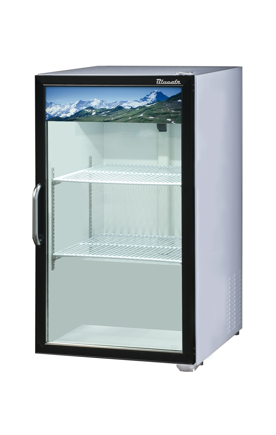 Blue Air BAGR7W-HC glass door merchandiser refrigerator