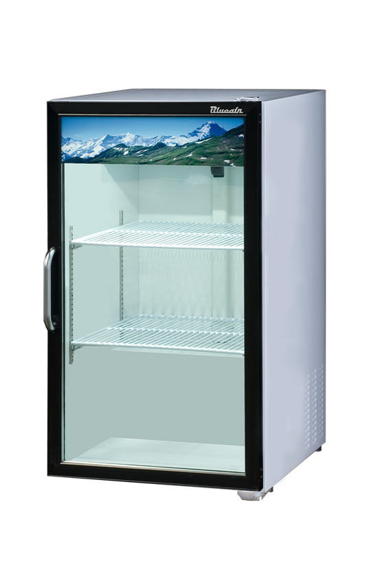 Blue Air BAGR7W-HC glass door merchandiser refrigerator