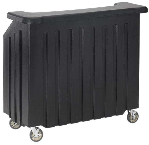 Cambro BAR540110 small portable beverage bar in Black