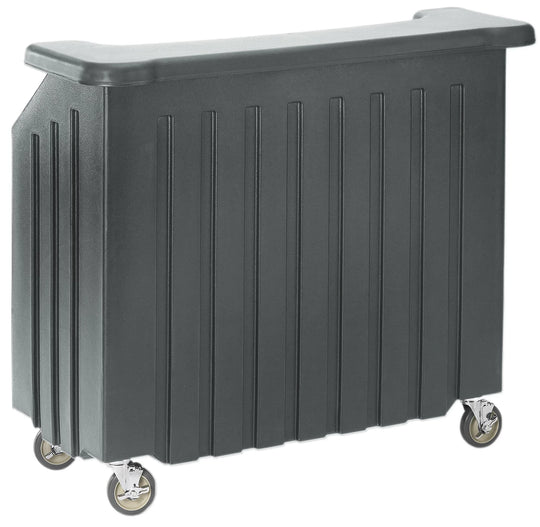Cambro BAR540191 small portable beverage bar in Granite Gray