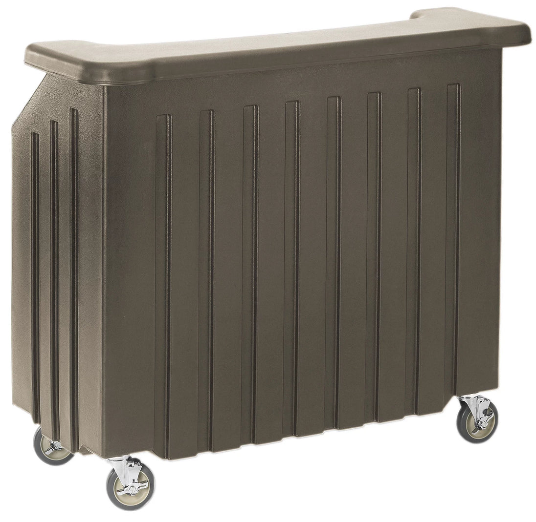 Cambro BAR540194 small portable beverage bar in Granite Sand