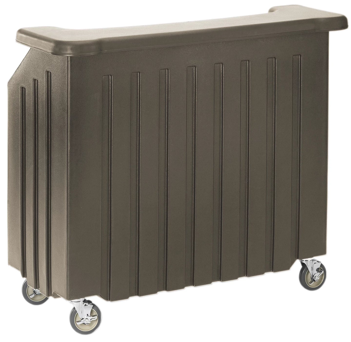 Cambro BAR540194 small portable beverage bar in Granite Sand