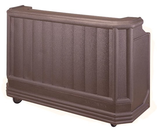 Cambro BAR730194 large portable beverage bar in Granite Sand