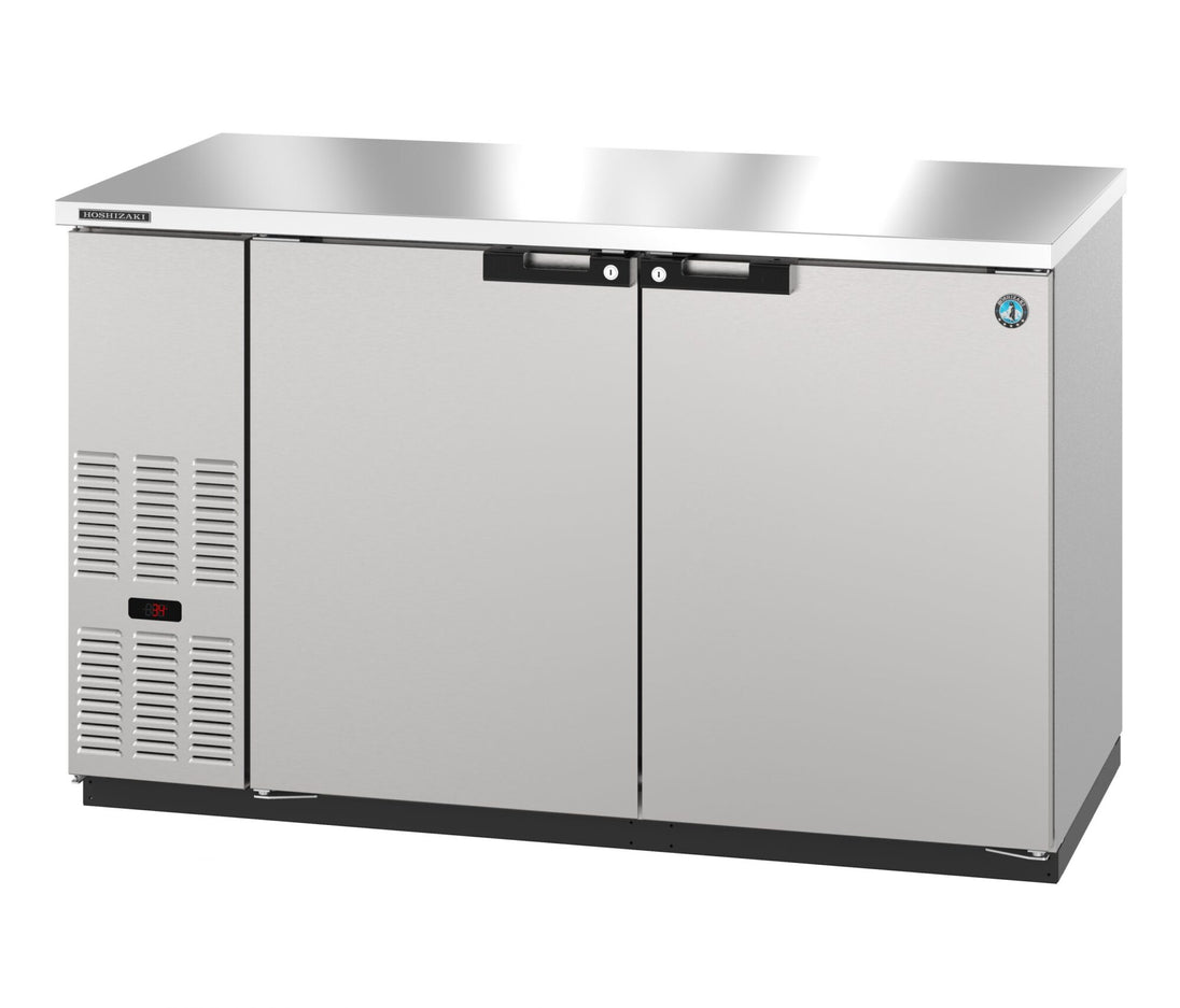 Hoshizaki BB59-S stainless steel solid door back bar refrigerator