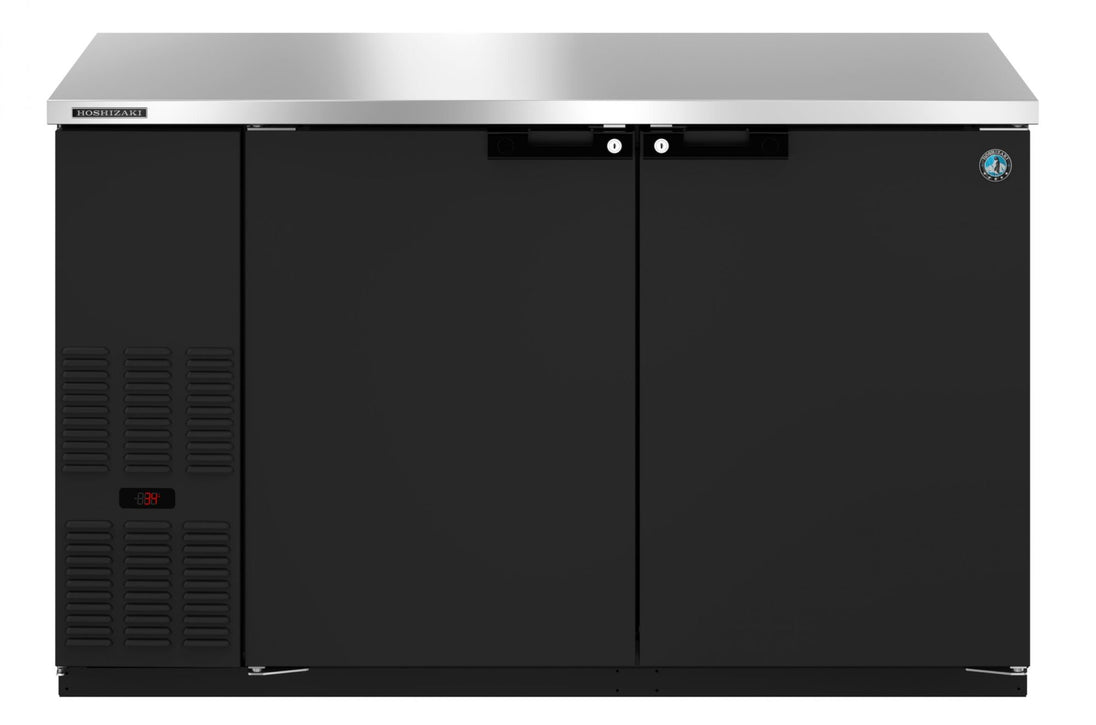 Hoshizaki BB59 back bar refrigerator front view
