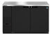 Hoshizaki BB59 back bar refrigerator front view