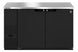 Hoshizaki BB59 back bar refrigerator front view