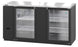 Hoshizaki BB69-G two-section glass door back bar refrigerator