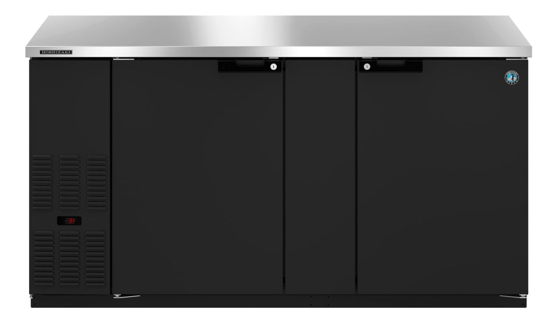 Hoshizaki BB69 back bar refrigerator front view