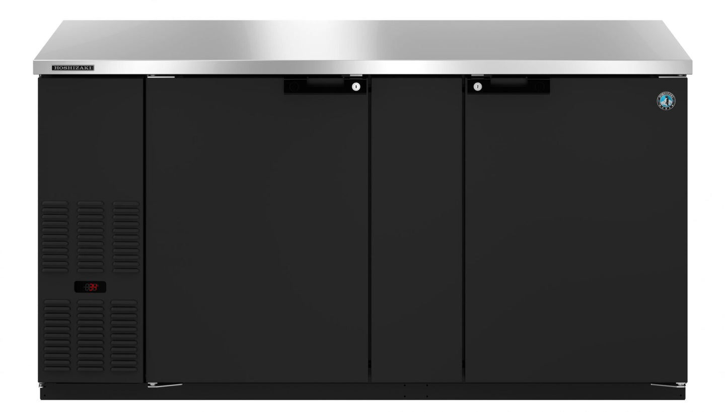 Hoshizaki BB69 back bar refrigerator front view