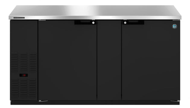 Hoshizaki BB69 back bar refrigerator front view