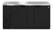 Hoshizaki BB69 back bar refrigerator front view