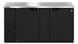 Hoshizaki BB69 back bar refrigerator front view