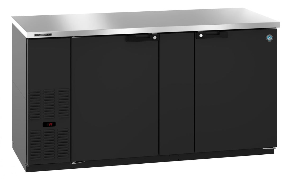 Hoshizaki BB69 back bar refrigerator right side view