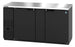 Hoshizaki BB69 two-section back bar refrigerator with solid doors