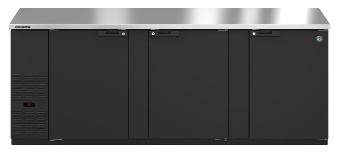 Hoshizaki BB95 back bar refrigerator front view
