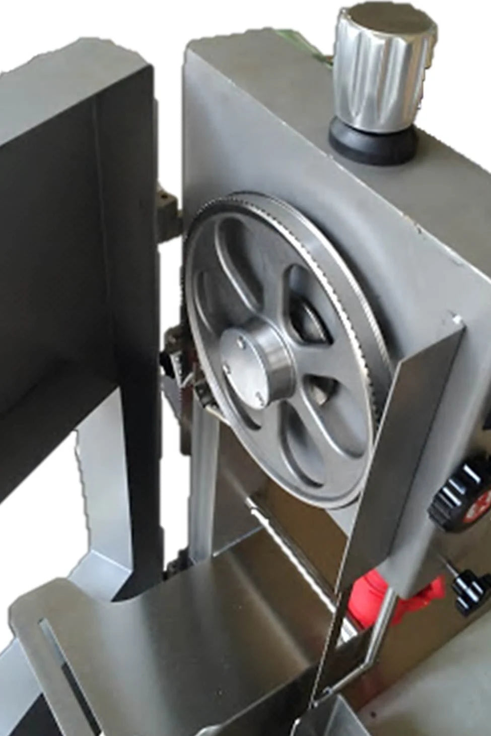 BakeMax BMCBS01 18 Inch Titan Series Electric Bone Saw with 3 Blades — BakeMax manufacturer photo, inside view
