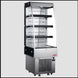 BakeMax BMGG024 24 Inch Refrigerated Floor Display with LED Lights and 3 Shelves — Supplyza