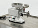 BakeMax BMMG003 15 Inch Electric Meat Grinder Aluminum with Gear Drive — BakeMax manufacturer photo, front left view showing controls
