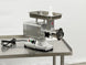 BakeMax BMMG004 660 lbs per hour Electric Meat Grinder Countertop Aluminum — BakeMax manufacturer photo, front left view