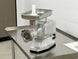 BakeMax BMMG004 660 lbs per hour Electric Meat Grinder Countertop Aluminum — BakeMax manufacturer photo, front right view