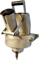BakeMax BMVS001 Vegetable Slicer Attachment with Stainless Steel Knife — BakeMax manufacturer photo, angled view with feed chute and pusher