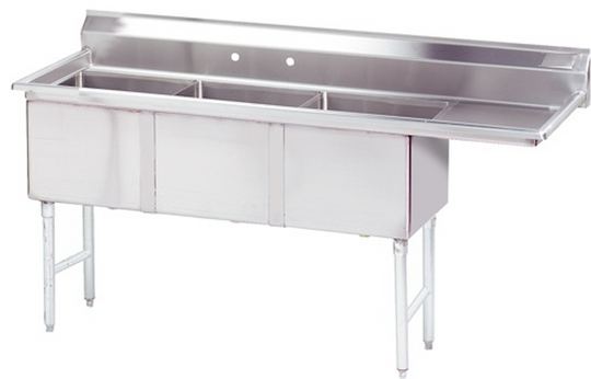 Blue Air BS3-18-12/R compartment sink