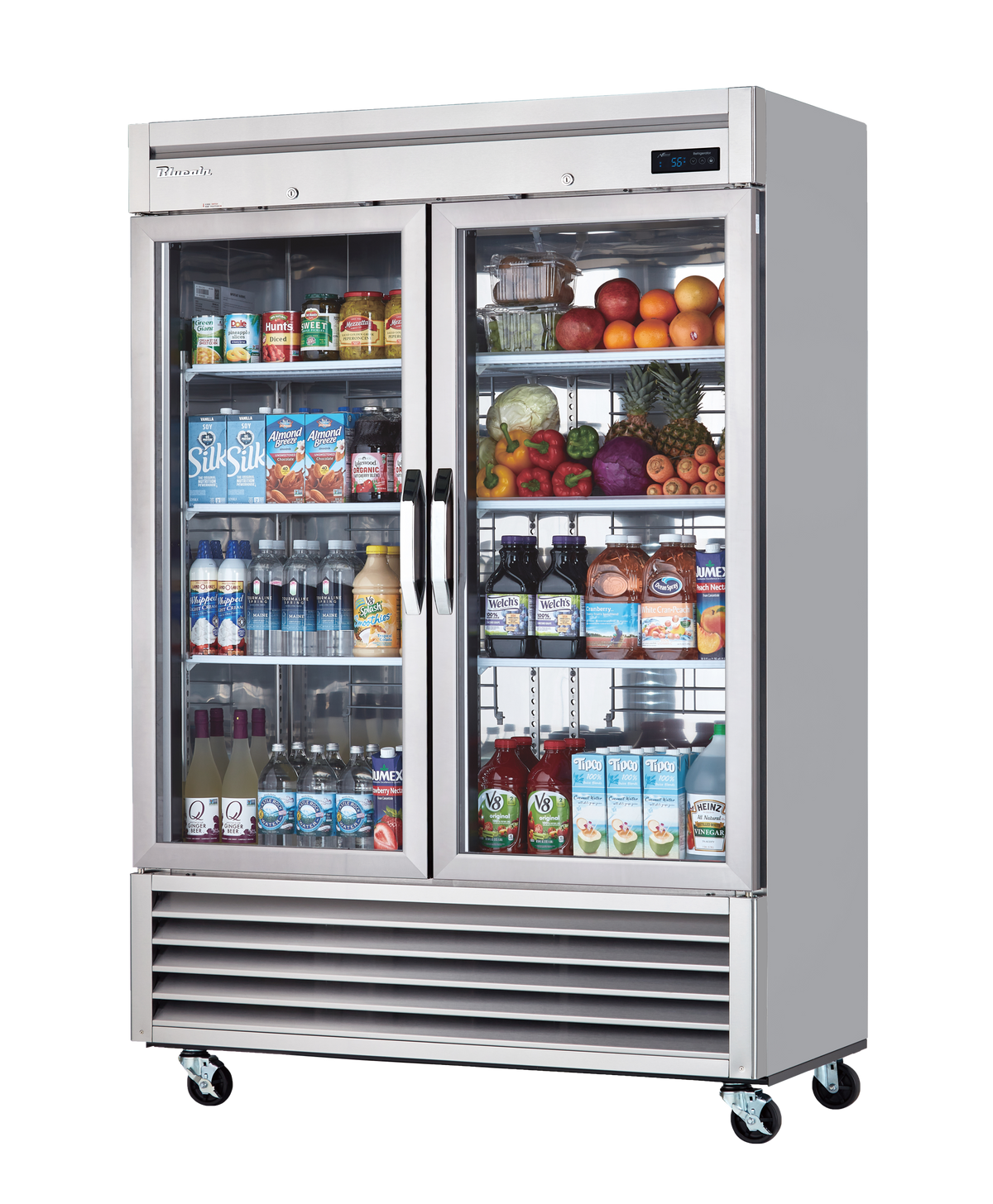 Blue Air BSR49GP-HC 54 inch two glass doors bottom mount reach-in proofer cabinet