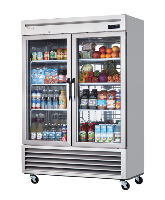 Blue Air BSR49GP-HC 54 inch two glass doors bottom mount reach-in proofer cabinet
