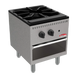 BakeMax BASPS001 18 Inch Gas Stock Pot Heavy Single Burner 90,000 BTU - Commercial Ranges — BakeMax manufacturer photo, single burner gas stock pot