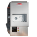 BakeMax BMDD003 28 Inch Dough Divider Automatic 44 Liter Capacity and Scales — BakeMax manufacturer photo, front view with dough tray