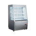 BakeMax BMGGS36 36 Inch Grab and Go Refrigerated Floor Display Stainless Steel — BakeMax manufacturer photo, stainless floor model refrigerated display case
