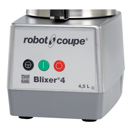 Robot Coupe BLIXER4 4.5 Qt countertop blixer control panel detail