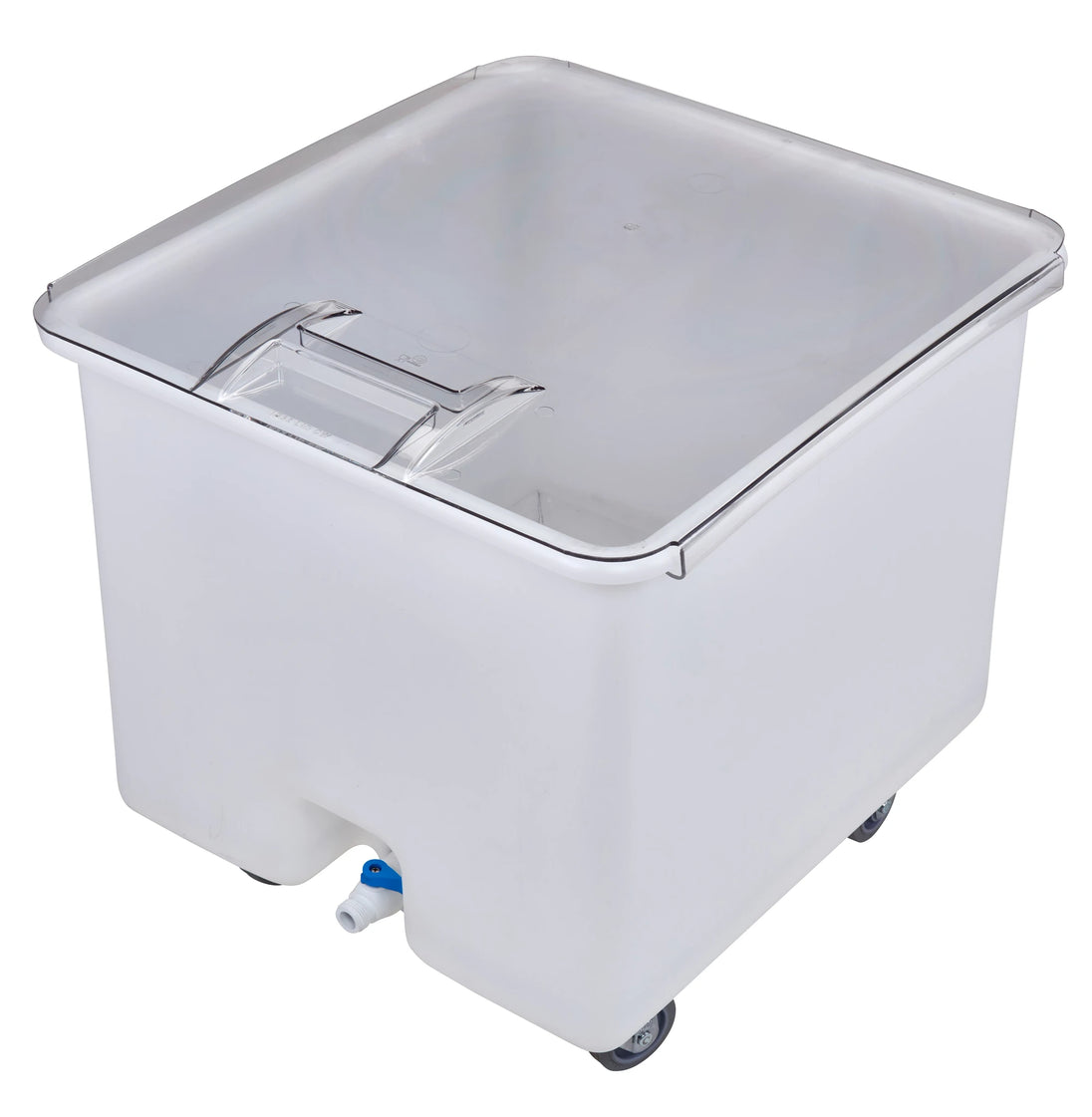 Cambro CC32148 white 32 gallon mobile Camcrisper crisper cart