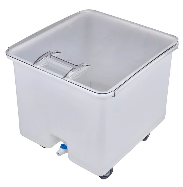 Cambro CC32148 white 32 gallon mobile Camcrisper crisper cart