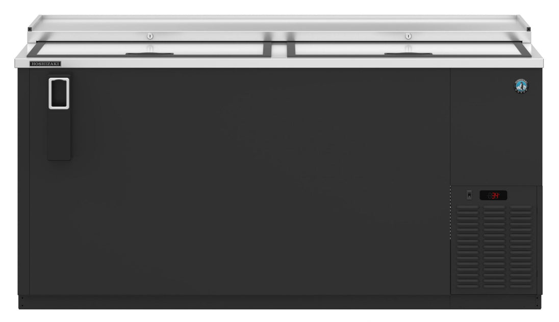 Hoshizaki CC65 back bar bottle cooler front view
