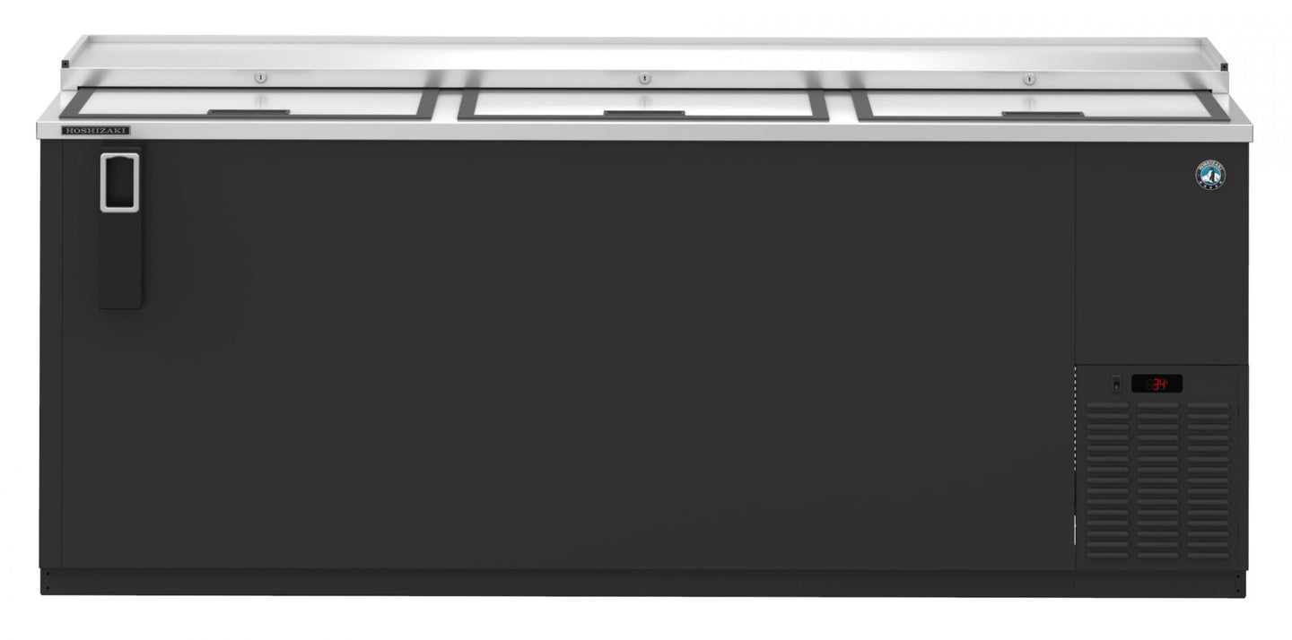 Hoshizaki CC80 back bar bottle cooler front view