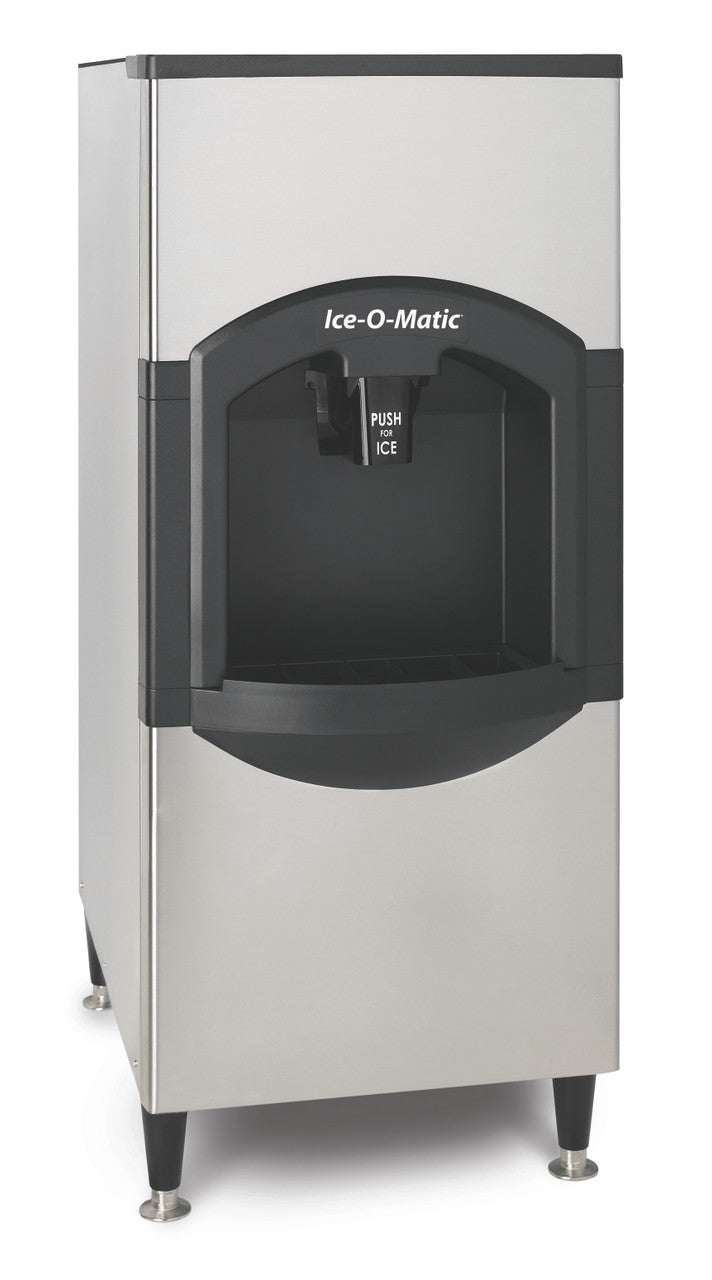 Ice-O-Matic CD40022 22 inch hotel ice dispenser, front view
