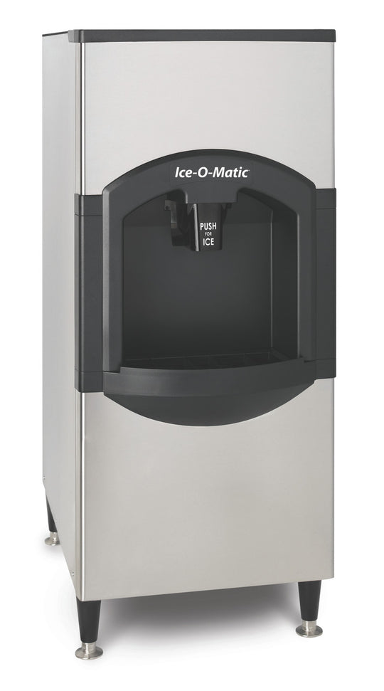 Ice-O-Matic CD40022 22 inch hotel ice dispenser, front view