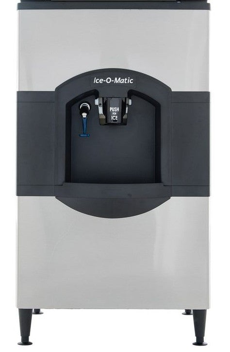 Ice-O-Matic CD40130 30 inch hotel ice dispenser, front view